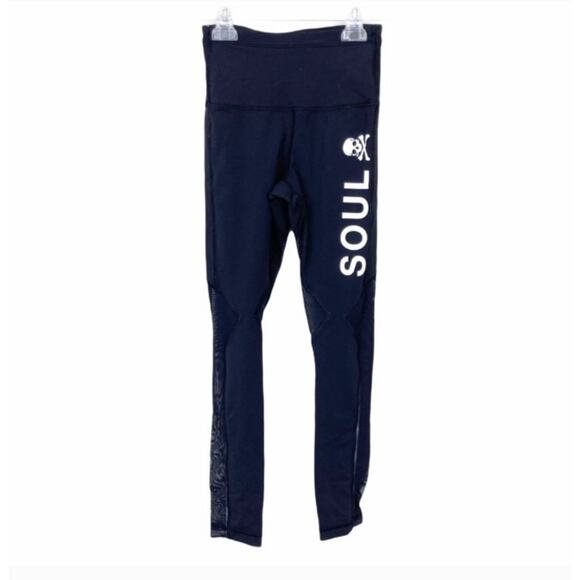 Lululemon Black Running In The City Soul Cycle Leggings Sz 2 - Picture 1 of 5